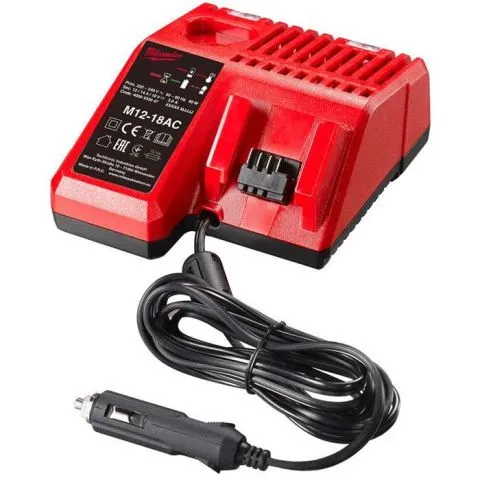 I lager M12-18 AC Milwaukee Batteriladdare
