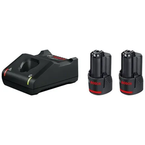 Utförsäljning GAL 12V-40 + 2st 12V 3.0Ah Bosch Laddpaket