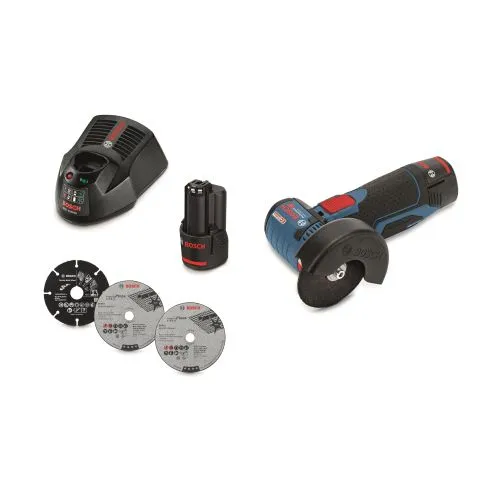 Köp online GWS 12V-76 Bosch Vinkelslip med batteri och laddare