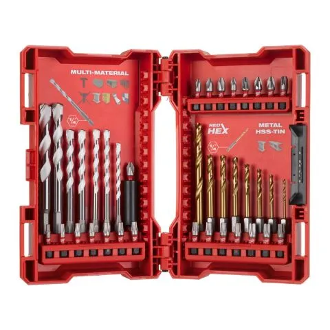 4932479854 Milwaukee Borr- och bitssats 39 delar Sänkt pris