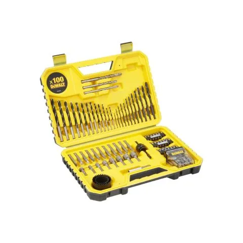 Sista chansen DT71563-QZ Dewalt Borrsats 100 delar
