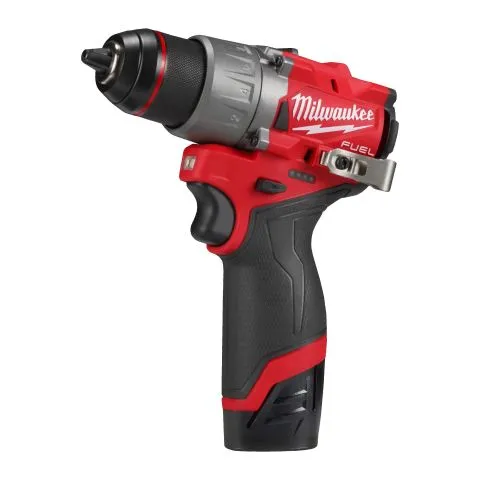 Premium M12 FDD2-202X Milwaukee Borrskruvdragare med batteri och laddare