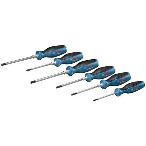 risnedsättning 1600A016BF Bosch Skruvmejselsats 6 delar