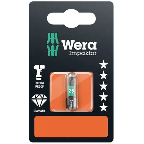 Impaktor TX30 Wera Bits 25 mm Sänkt pris