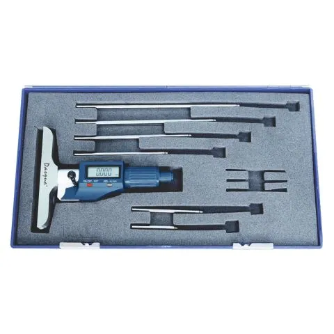 I lager 509523 Dasqua Djupmikrometersats 1-150 mm