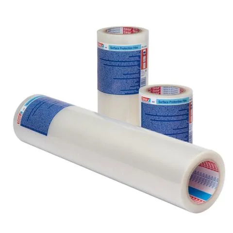 4848 Tesa Ytskyddsfolie transparent 100 m x 250 mm Fri frakt