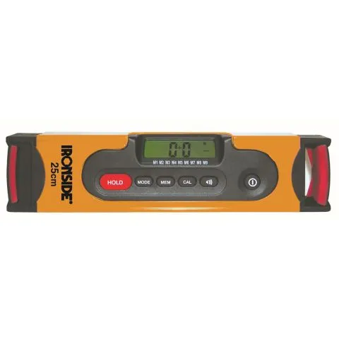 Fri frakt 152224 Ironside Vattenpass 250 mm, digitalt