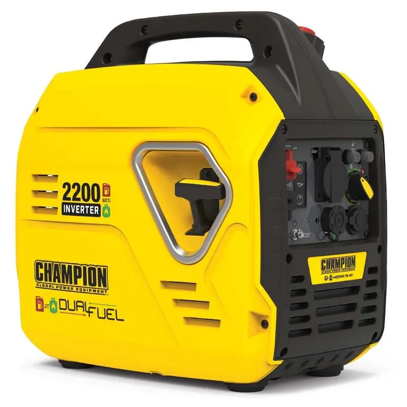 Inverterelverk Champion 2200W Dual-Fuel - The Mighty Atom Säker betalning