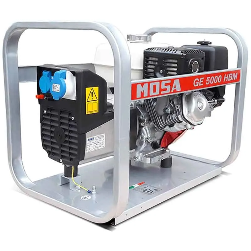 Bensinelverk GE 5000 HBM 4,9kVA 230V Honda Mosa Begränsat erbjudande