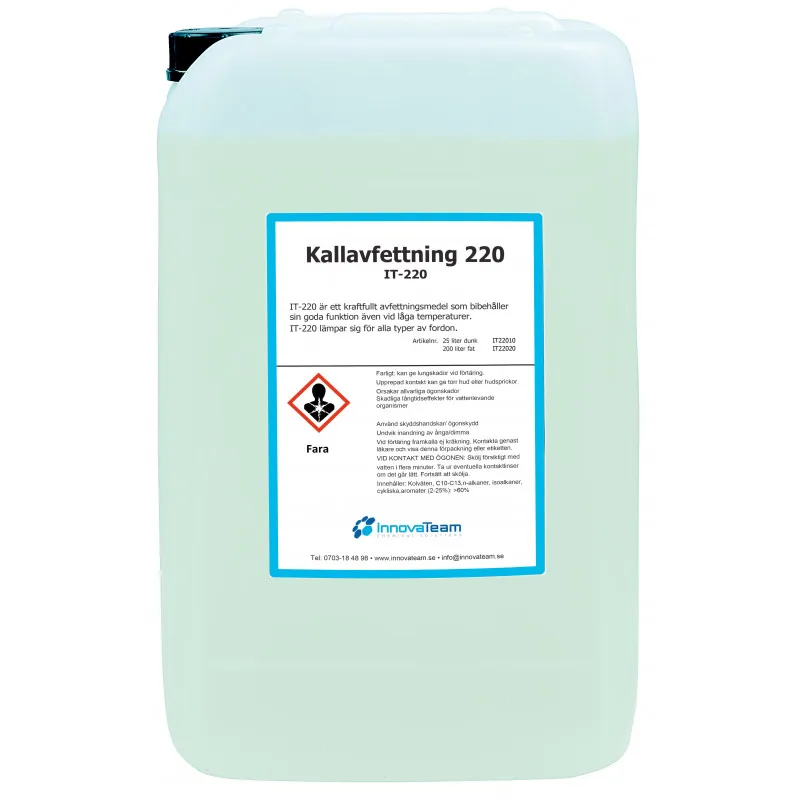 Kallavfettning 220 25 liter Snabb leverans