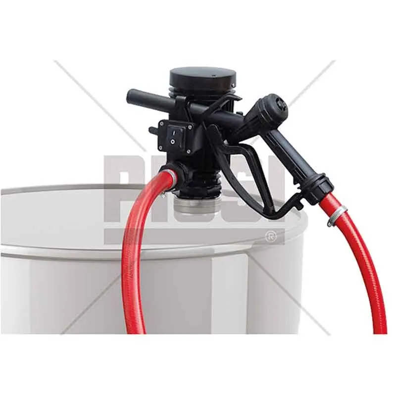 Lägg i varukorgen Fatpump Pumpkit 230 V 30 l/min Diesel & glykol inkl. 5 meter slang och handtag 2" fatanslutning Piusi