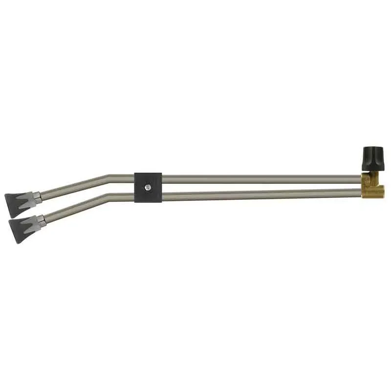 Dubbelt Spolrör 650 mm. 1/4" Toppventil R+M de wit Suttner Expressleverans