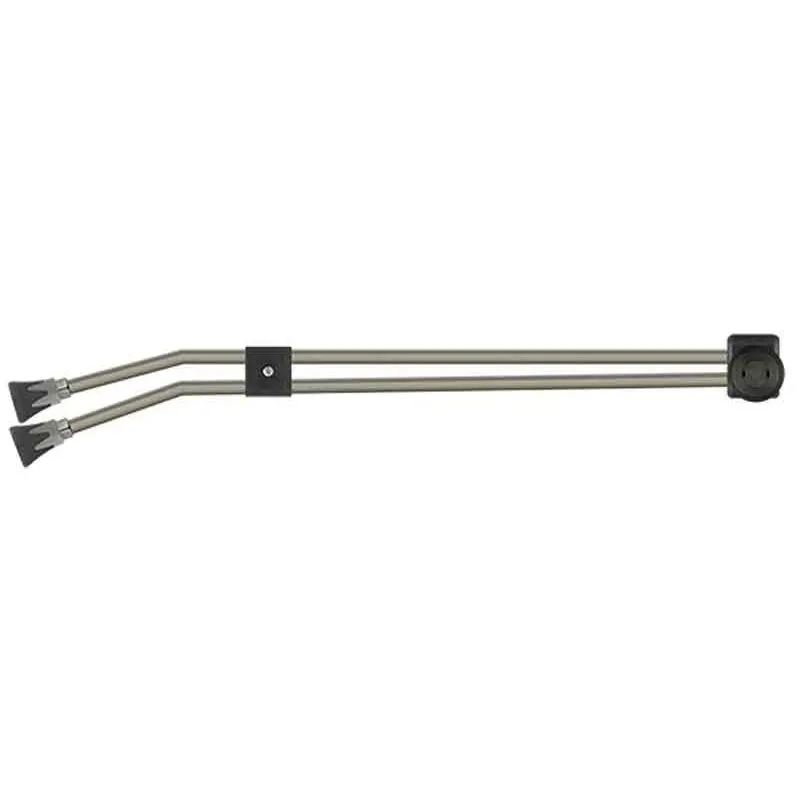 Begränsad tid Dubbelt Spolrör 650 mm. ST-54.2 Sidoventil 1/4" Rostfri R+M de wit Suttner