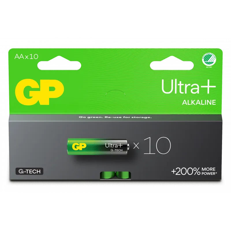 Begränsat erbjudande Batteri gp aa/10-pack blister