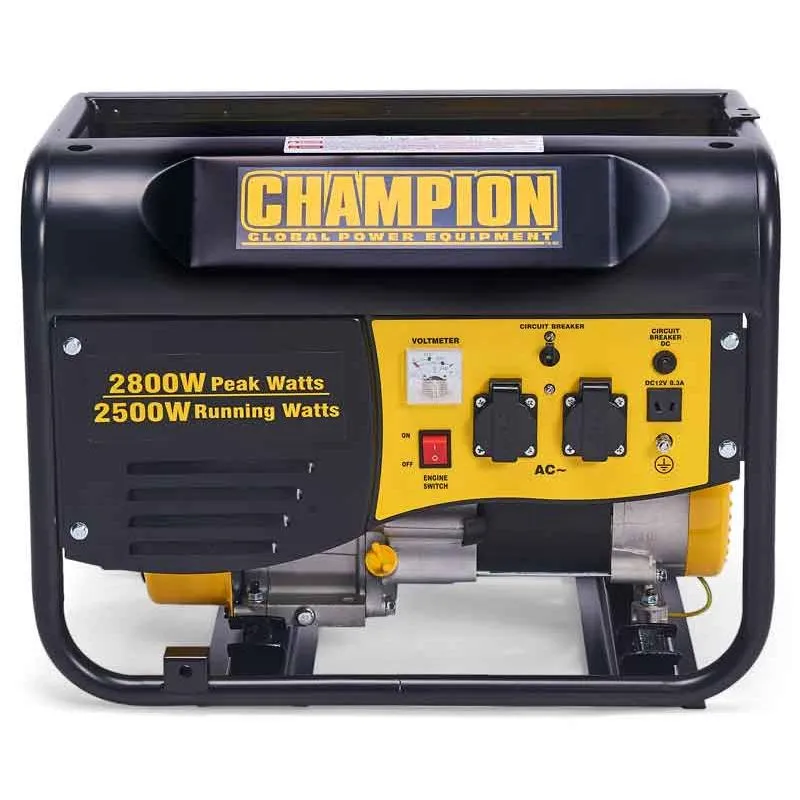 Bensinelverk 2800 watt Elverk Champion Billigare