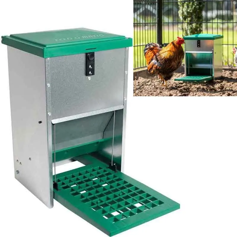 Foderautomat 8 kg till höns och andra fjäderfä Kampanjpris