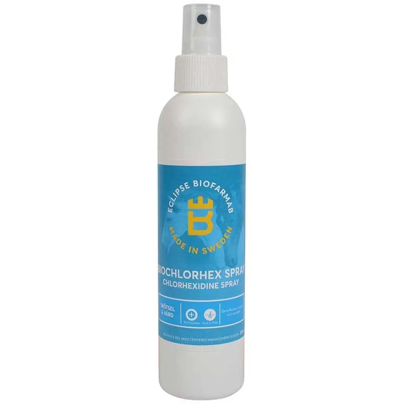 BioChlorHex Spray 200 ml till djur Eclipse Biofarmab Extra rabatt