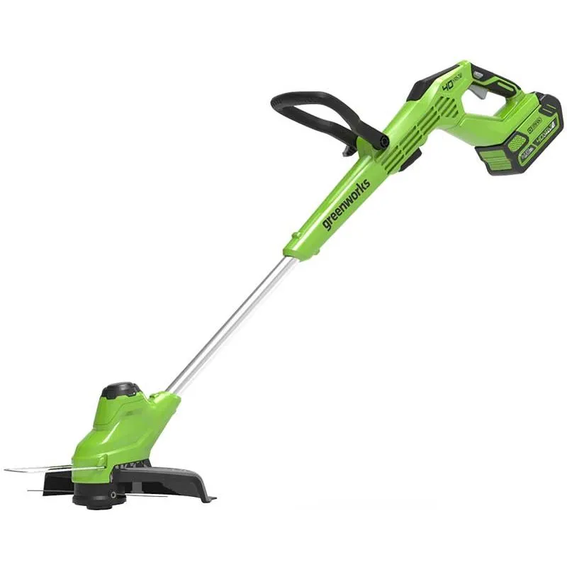 Fynd Grässtrimmer Greenworks G40T5 40V med 2Ah batteri och laddare