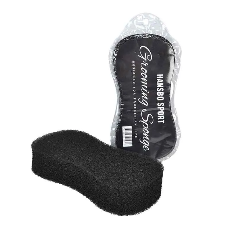 Rabatter Hansbo Sport Grooming Sponge Rykt-svamp Svart