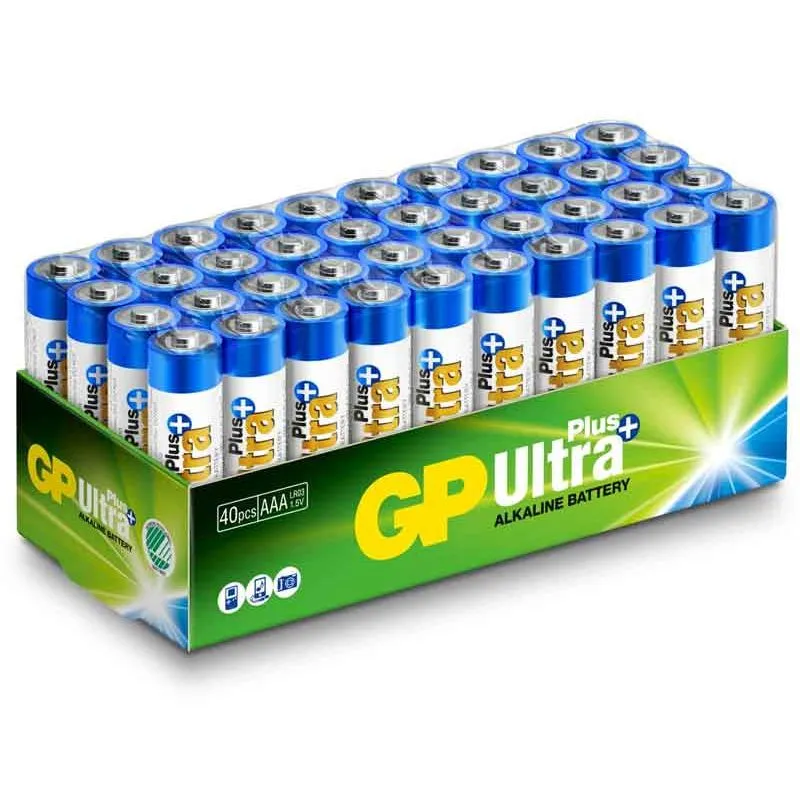 Erbjudandepris Batterier GP AAA 40 st