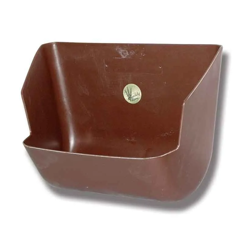 Handla nu Foderkrubba 105 brun 24 liter