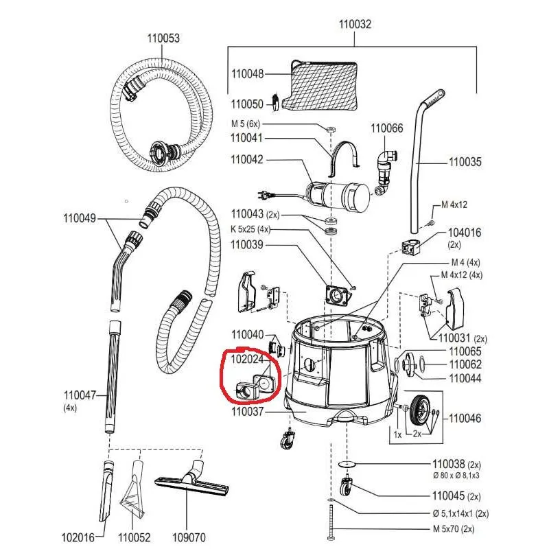 Rabatt SLANGFÄSTE P50 inlet P80/2 WD - P81/2 WD - P5