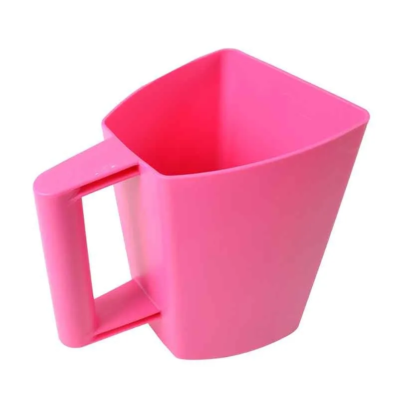 Rabatt Foderskopa Plast 2 liter Rosa