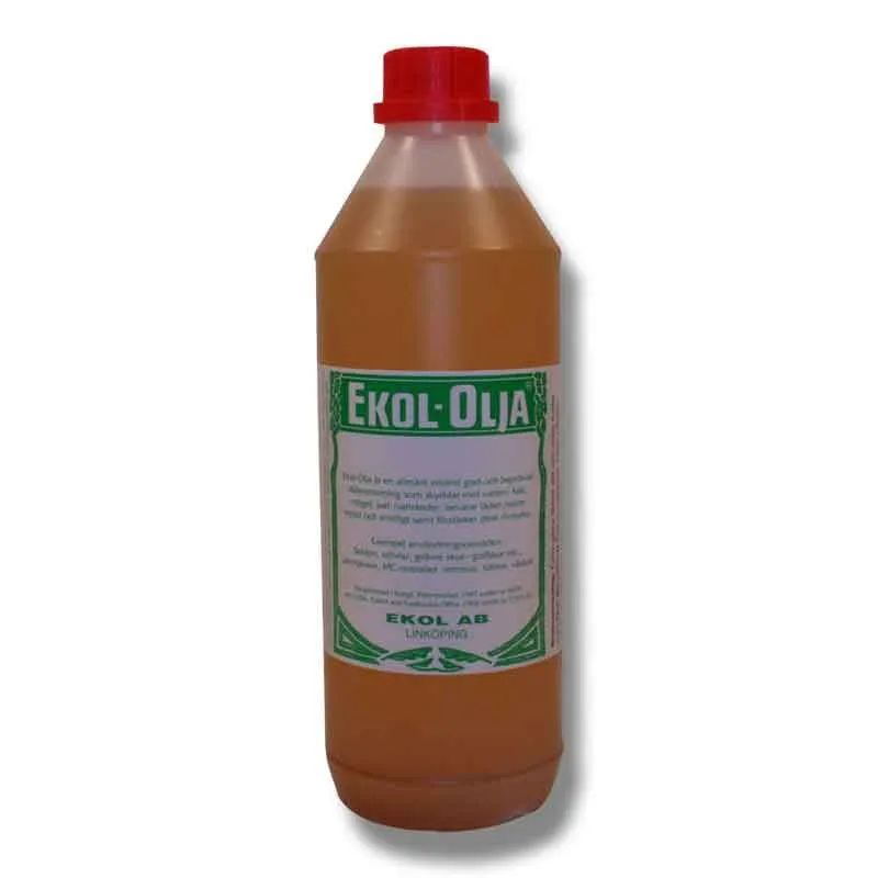 Ekol-olja ofärgad 1000 ml Nyhet