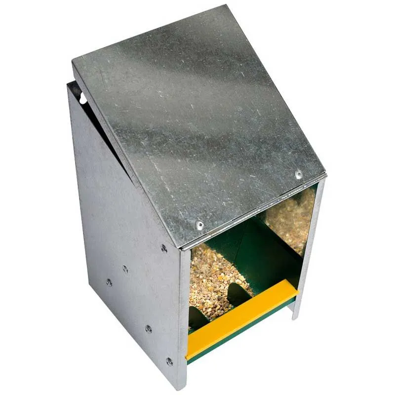Foderautomat 2,5 kg galvad Sänkt pris