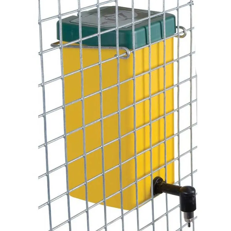 Sista chansen Vattenbehållare 1 liter med nippel för nät. Kaniner, marsvin, gnagare.