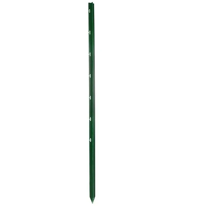 Beställ nu Stjärnprofilstolpe grön 115 cm slits/12cm