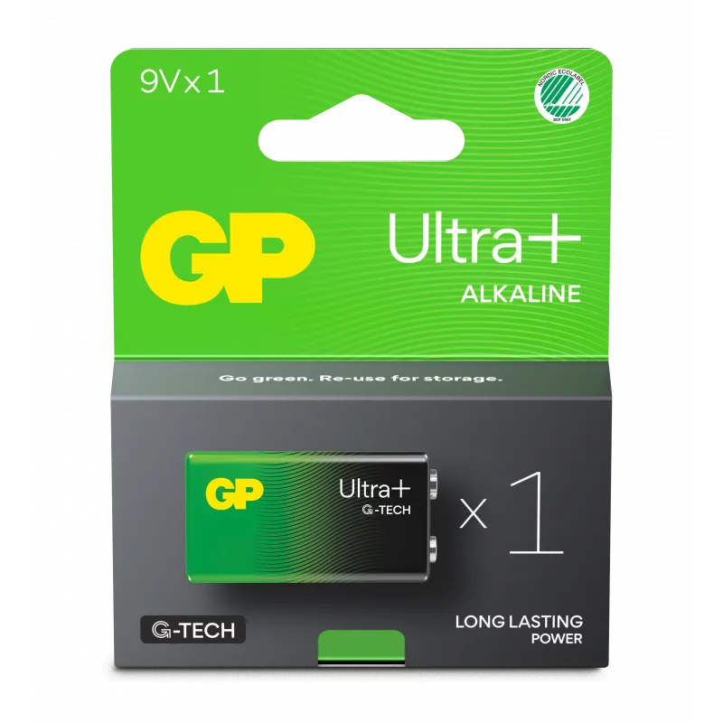 Erbjudandepris Batteri gp 9v/1-pack blister