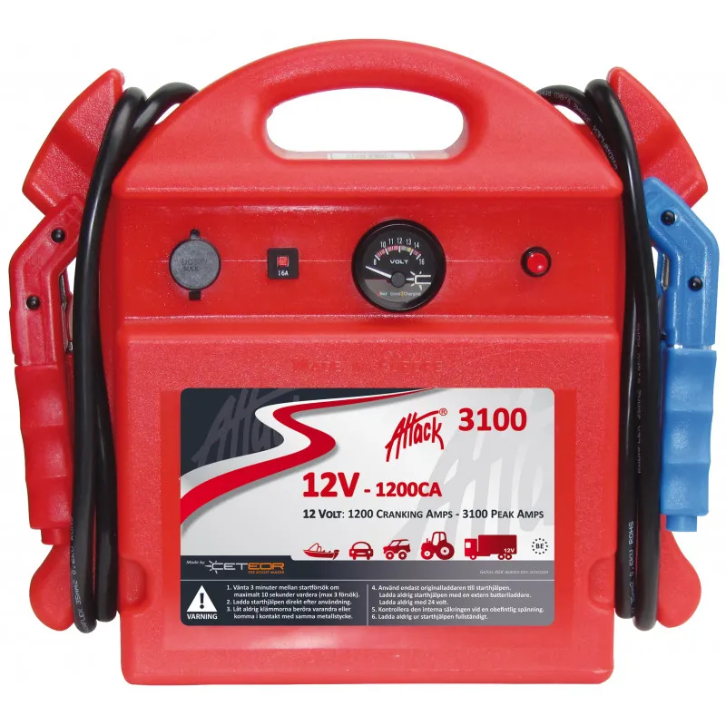 Outlet Startbooster Attack 3100 12Volt