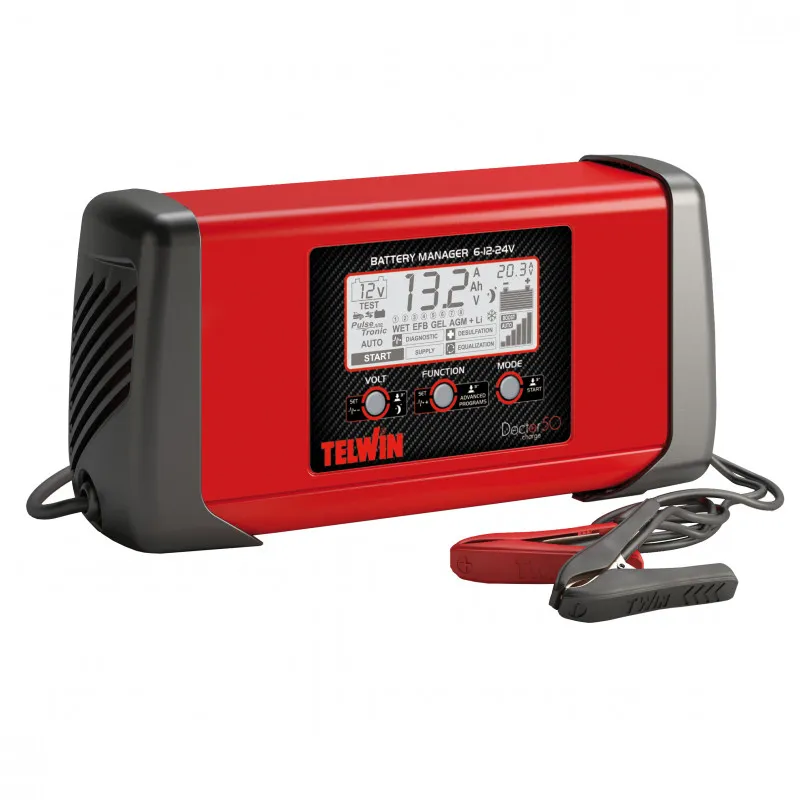 Billigare Batteriladdare Doctor charge 50/2, 230v 6-12-24V Telwin