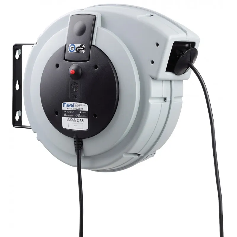 Elkabelvinda 15 M 5000W 5X2,5 Rabatter