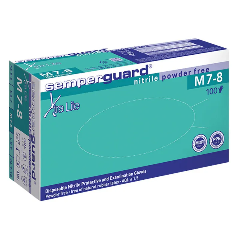 Kampanj Semperguard xtra lite nitrile m/8-m Profa