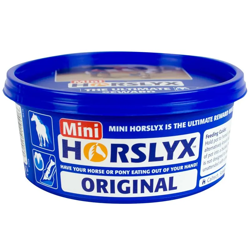Begränsat erbjudande Slicksten Horslyx original blå 650 g