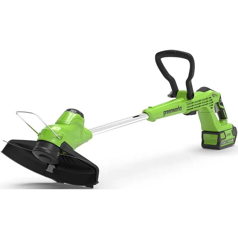 Begränsat antal Grässtrimmer, G40LTK 40V med frontmontering och 2Ah batteri och laddare Greenworks