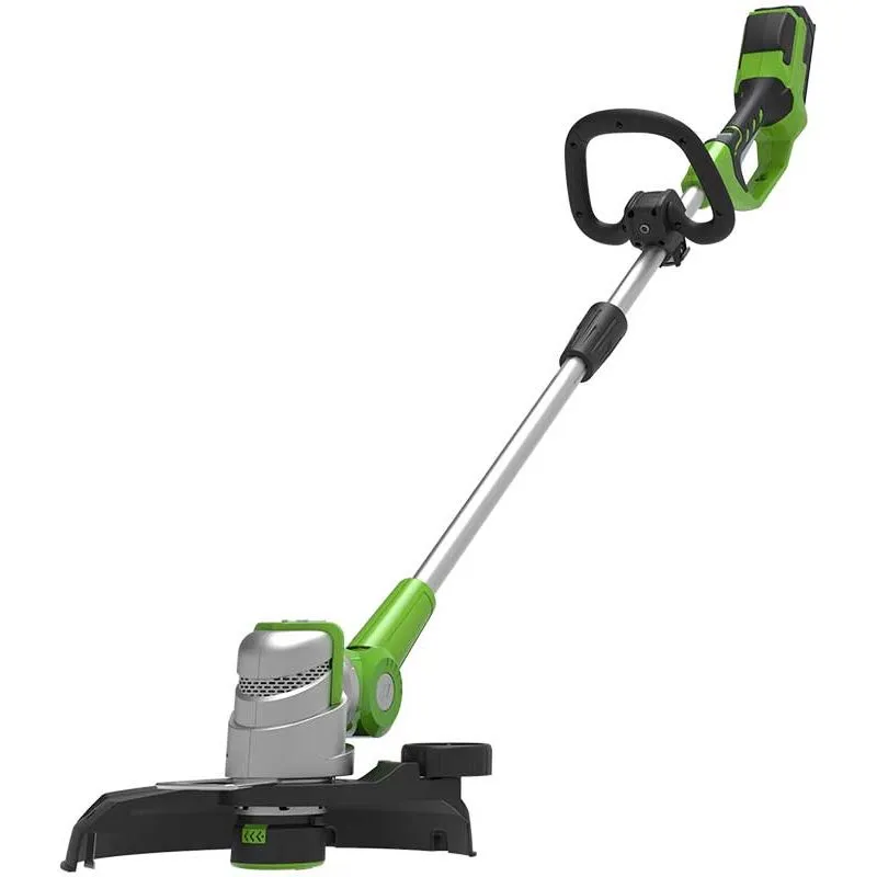 Billig Grästrimmer G24LT30M 24V med 2Ah batteri och laddare Greenworks