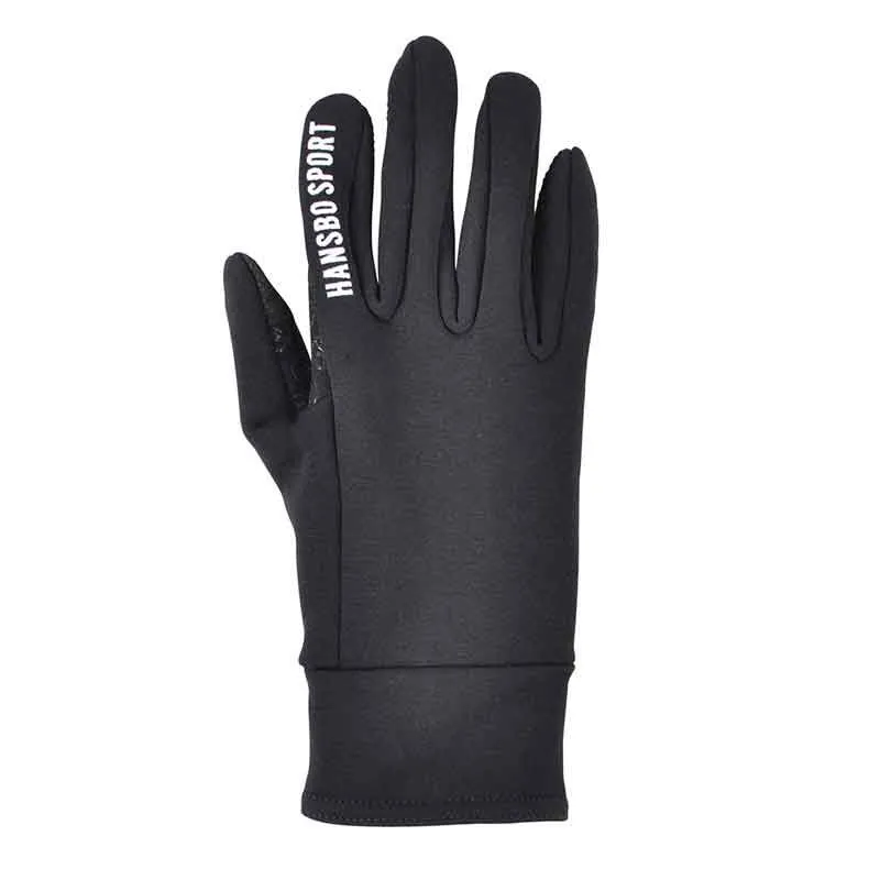 risnedsättning Hansbo Sport Ridhandske Polar Touch Svart