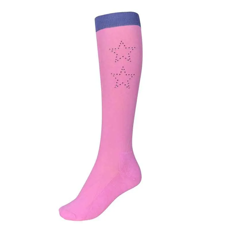 Outlet Ridstrumpa Glitter rosa Hansbo Sport Junior