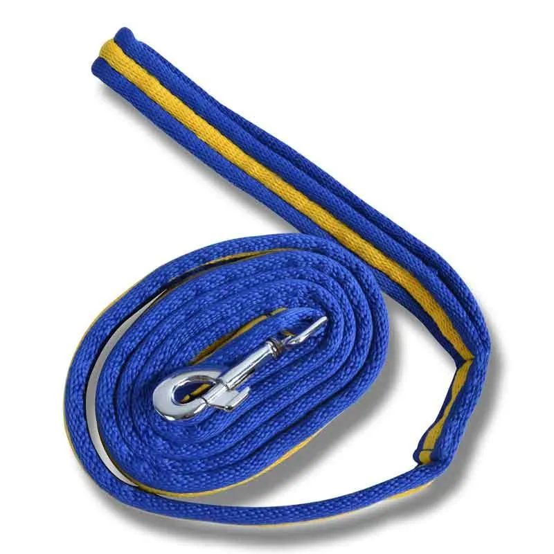 Trygg betalning Grimskaft cushion web m pistolhake 2 m Royal/Gul Hansbo Sport
