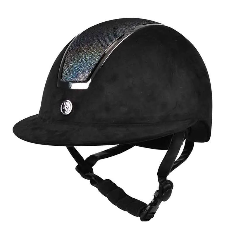 Ridhjälm HS Vision Tech Velvet Glam black/rainbo L Kampanjpris