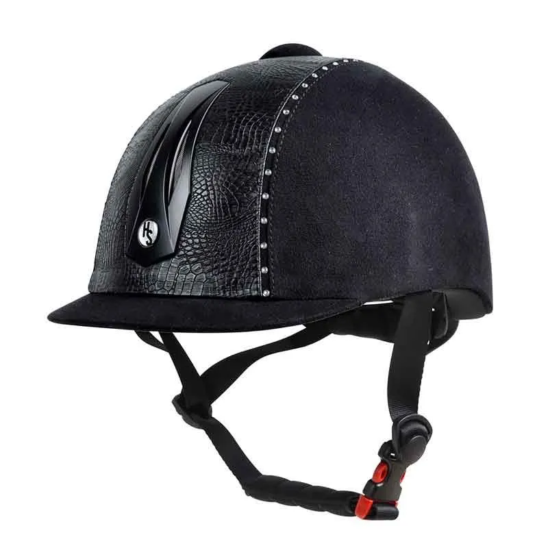 Snabb frakt Ridhjälm HS Croc + Pearl med ratt L