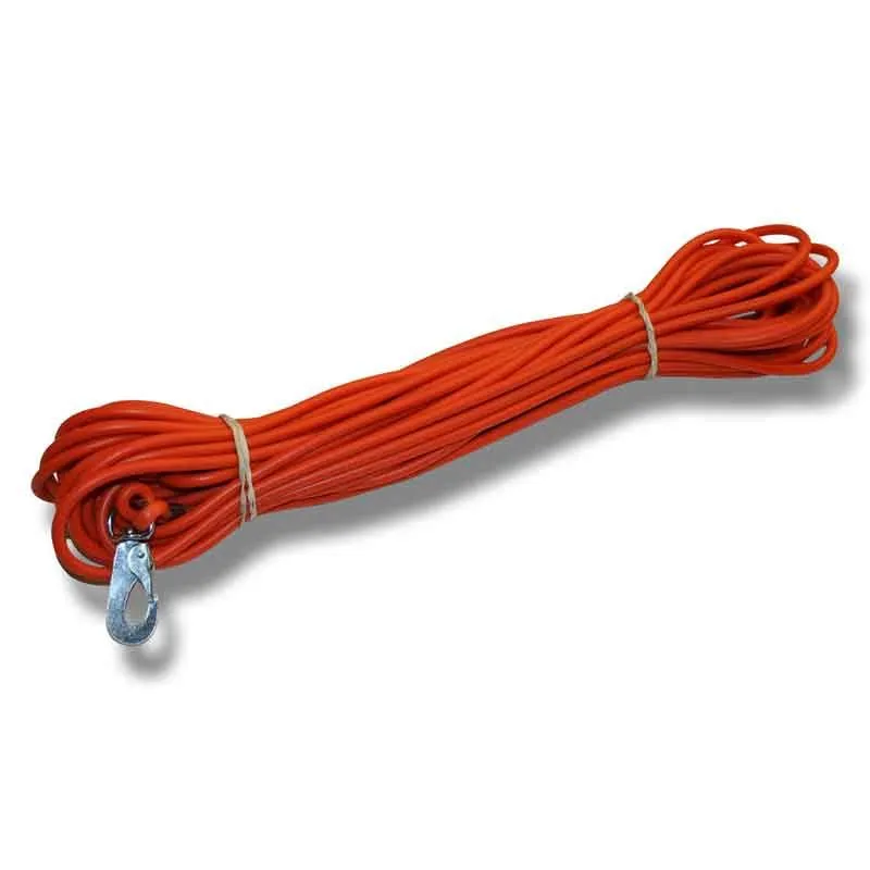 Spårlina 6 mm köldhärdad orange Nyhet